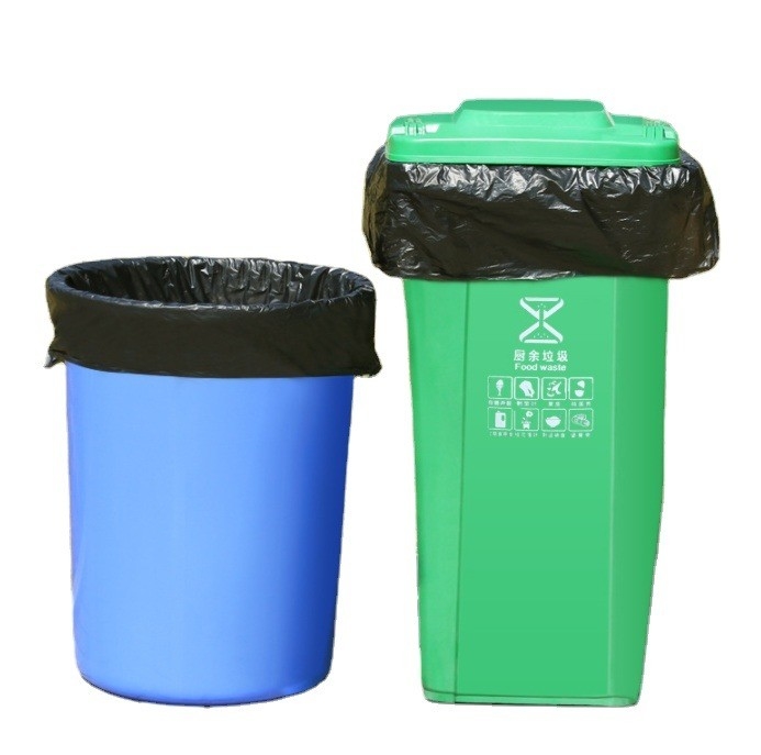 Pedido por encomenda HDPE Heavy Duty Flat Pocket Commercial Hotel Property Sacos de plástico de grandes dimensões