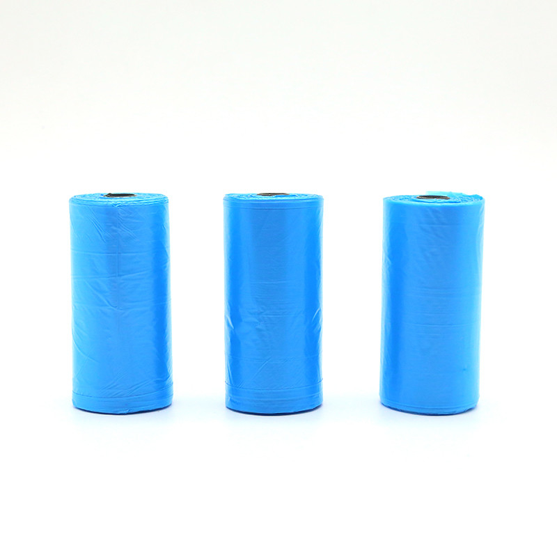 Biodegradáveis coloridos, ecológicos e compostáveis, rolos de sacos de cocô para animais de estimação para gestão de resíduos de animais de estimação