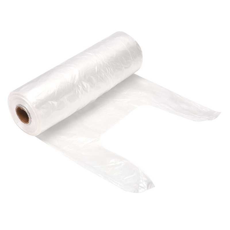 5-100 mic Espessura Offset Impressão de plástico T-Shirt de compras bolsas para supermercado