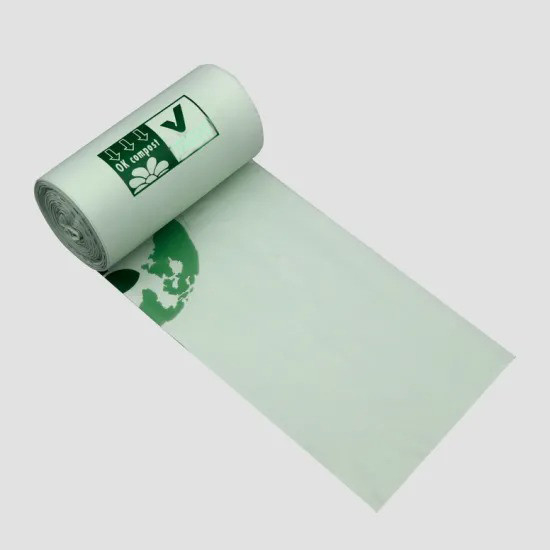 Sacos de camisetas biodegradáveis de cor PE sustentáveis e duráveis para o mercado de frutas