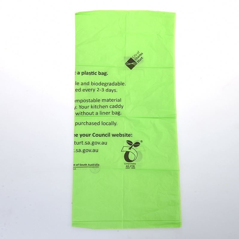 BIODEGRADÁVEL Saco de compras de tamanho personalizado para soluções de compras sustentáveis