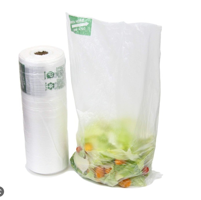 Sacos de plástico transparente de produção 5-40 mic de espessura Ideal para pão frutas vegetais armazenamento