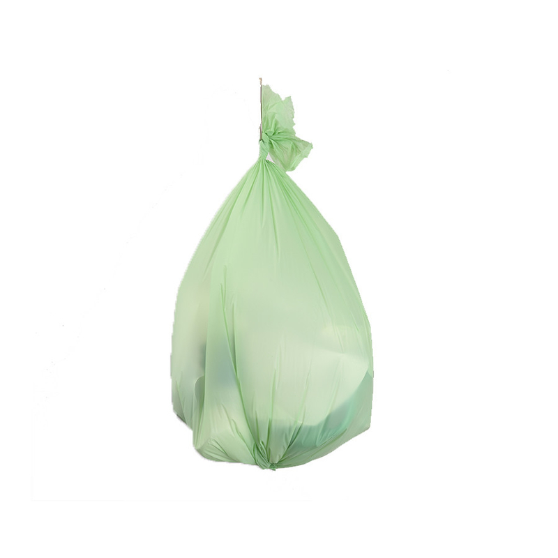 Tamanho personalizado Amido de milho ecológico biodegradável plástico compostável sacos de lixo em rolos