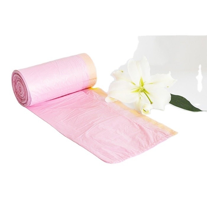 Pedidos personalizados aceites Sacos de lixo de plástico selados com estrela de HDPE/LDPE para resíduos seguros