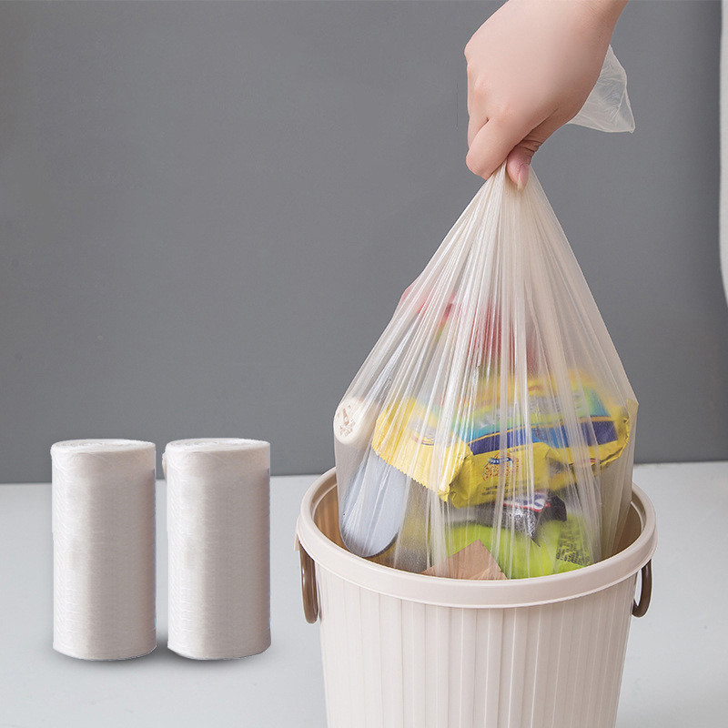 OEM aceito Compostabilidade Amido de milho Biodegradável Saco de camiseta de plástico para lixo