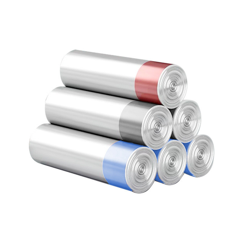 Saco de lixo com corda de fecho automático HDPE/LDPE/LLDPE/MDPE