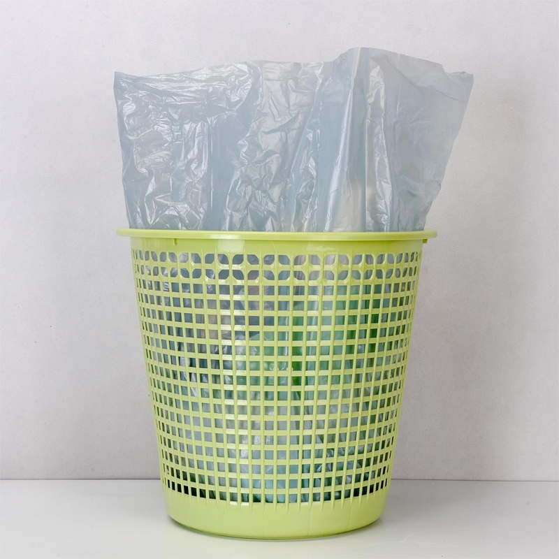 Fornece sacos de lixo de embalagem de HDPE/LDPE/LLDPE para resíduos de cozinha a preços acessíveis