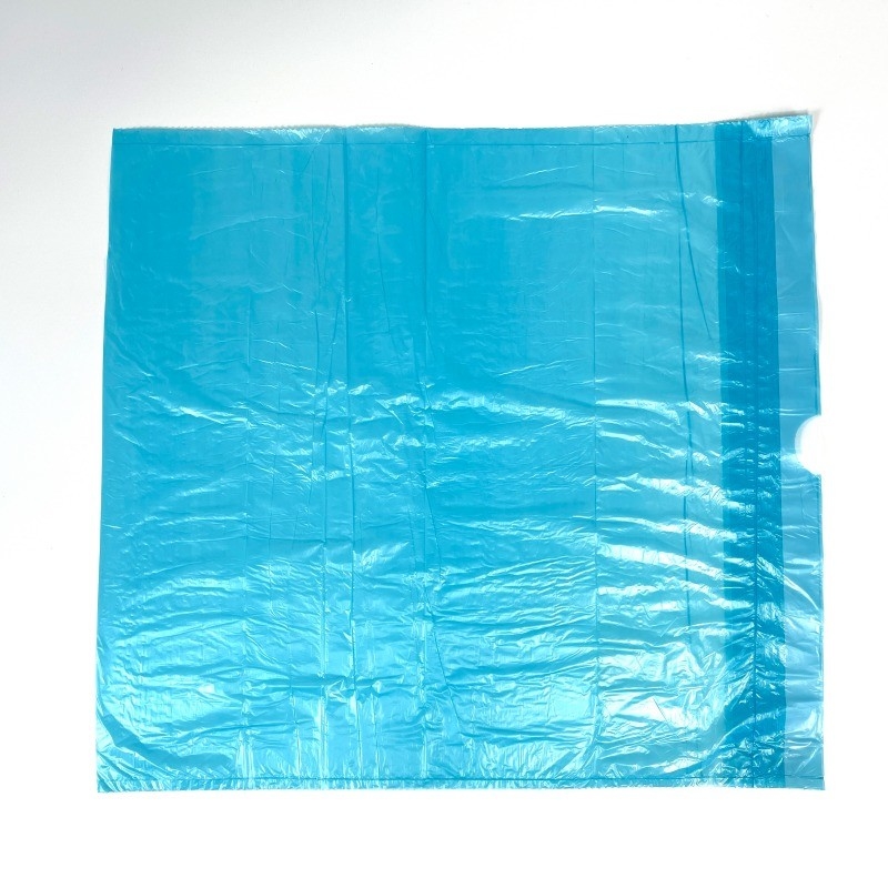 Aceitação de encomendas personalizadas Rolo de sacos de lixo de corda de tração perfumada em HDPE/LDPE/LLDPE