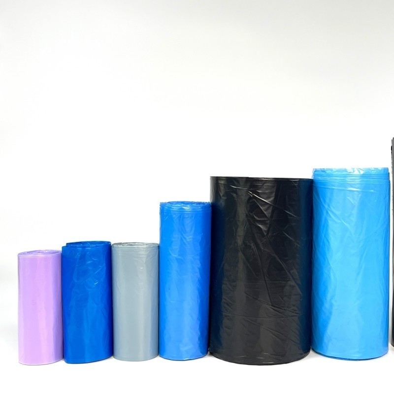 Sacos de resíduos de HDPE/LDPE/LLDPE em rolos para gestão ecológica dos resíduos
