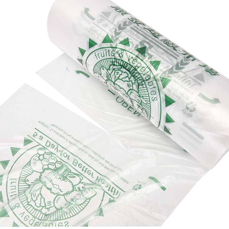 Impressão Flexo Saco de compras de plástico HDPE Impressão de gravura personalizada para e ecológica